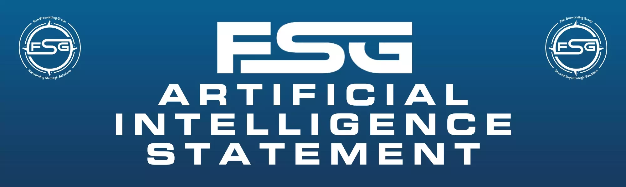 FSG artificial intelligence statement graphic