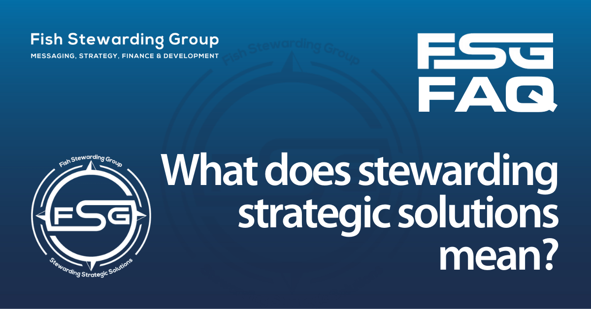 What does stewarding strategic solutions mean graphic