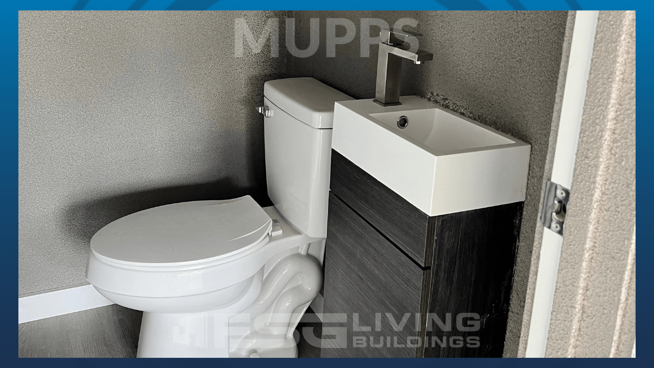 FSG Living Buildings Cornerstone 12x24 MUPPS Bathroom