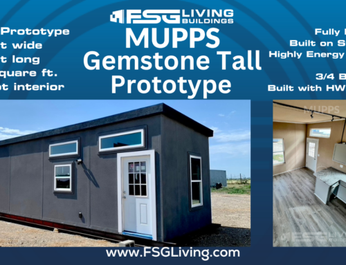 Gemstone Tall MUPPS Tiny Home from FSG Living Buildings 2023 Model