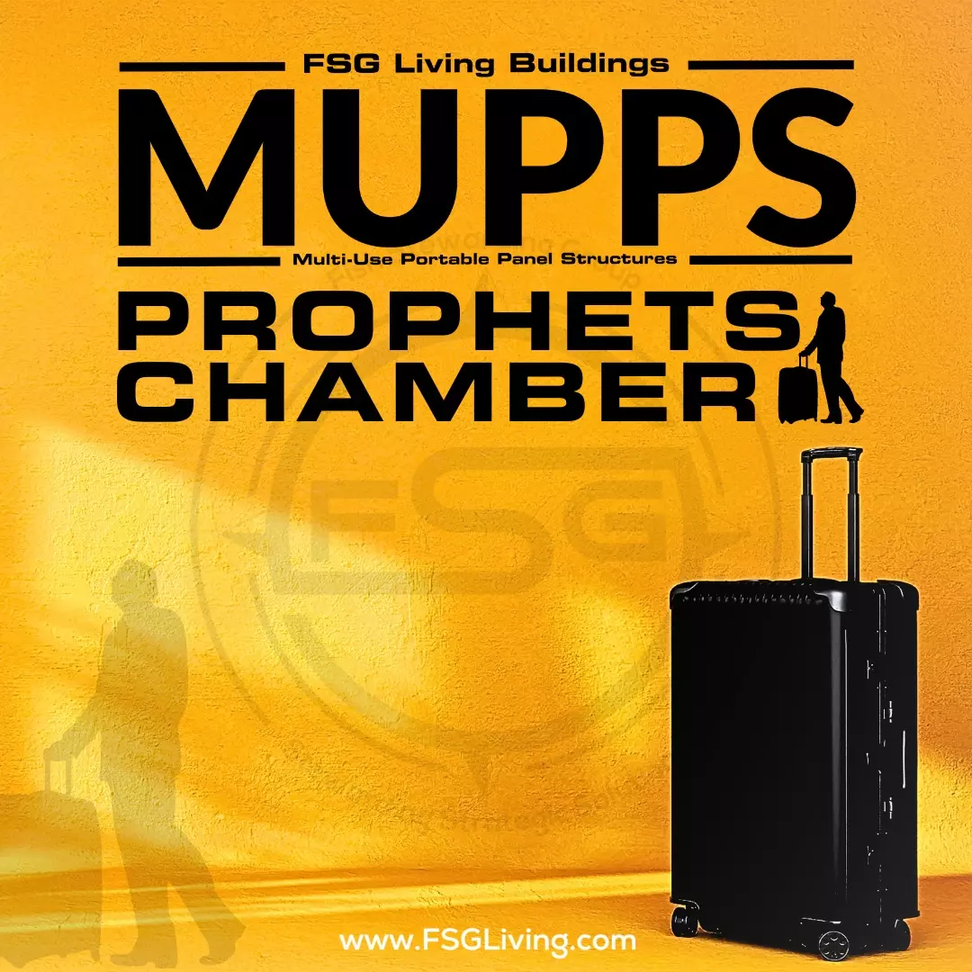 Prophets Chamber for churches yellow graphic